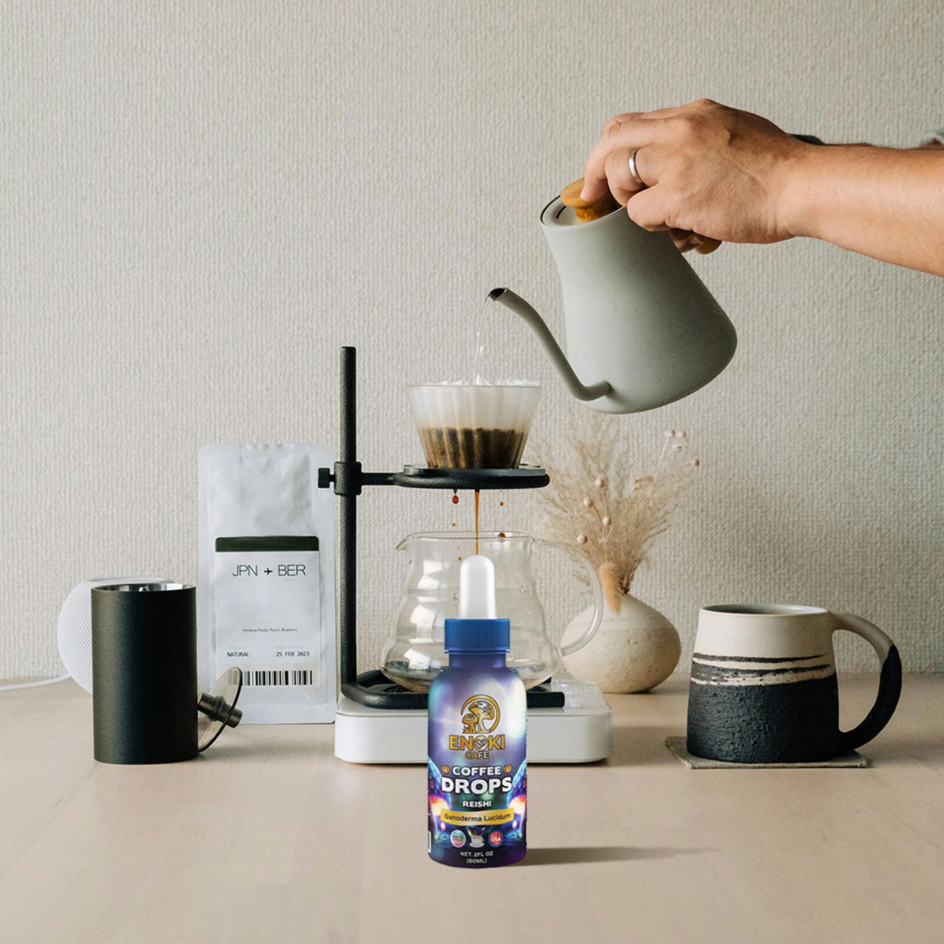 Reishi Coffee Drops