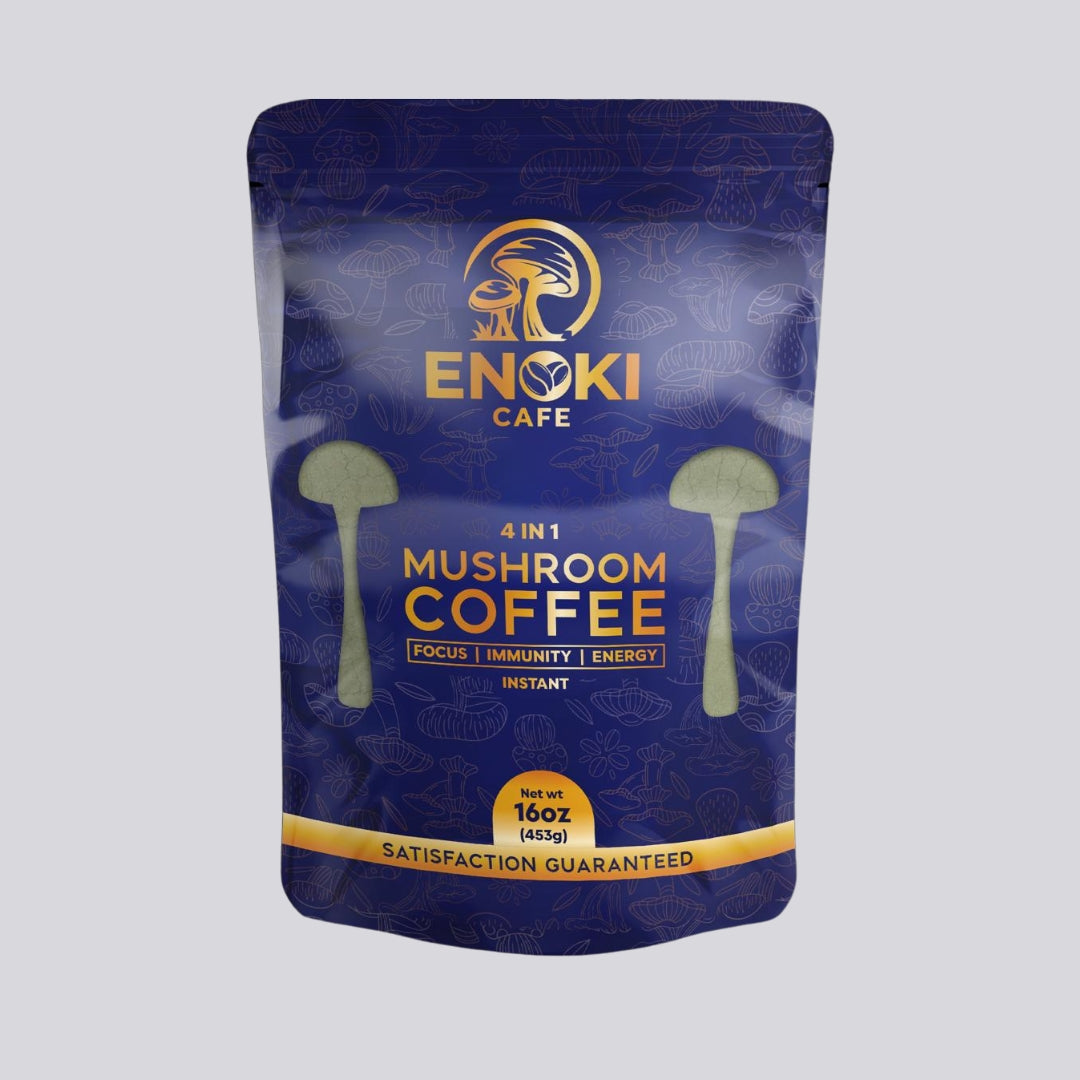 4 in 1 Mushroom Coffee (16oz)