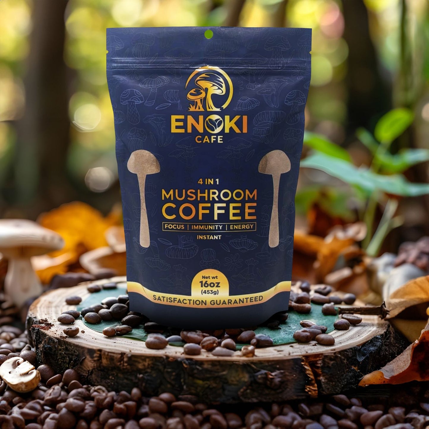 4 in 1 Mushroom Coffee (16oz)