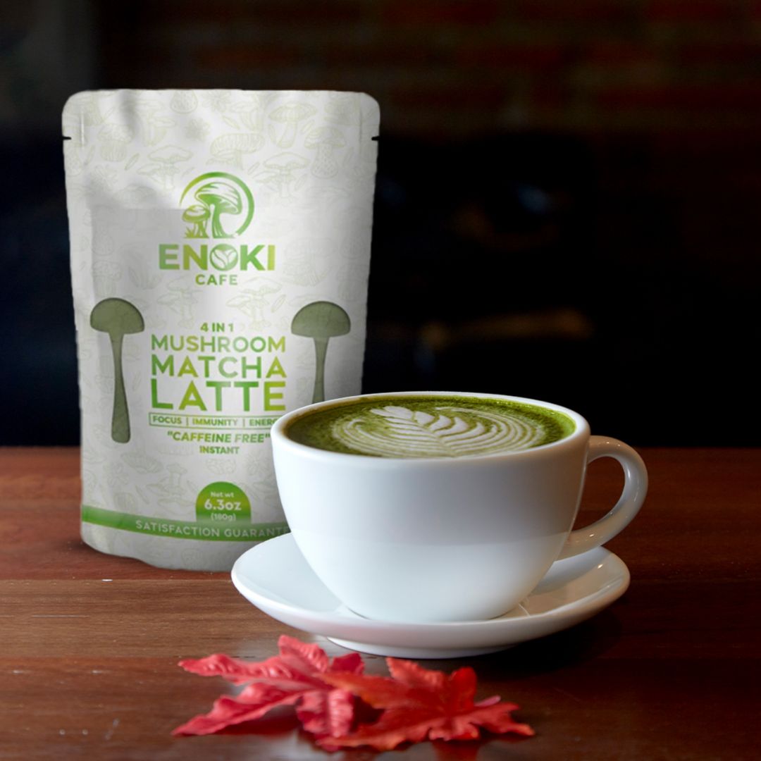 Green Matcha 6.3oz | Enoki Cafe