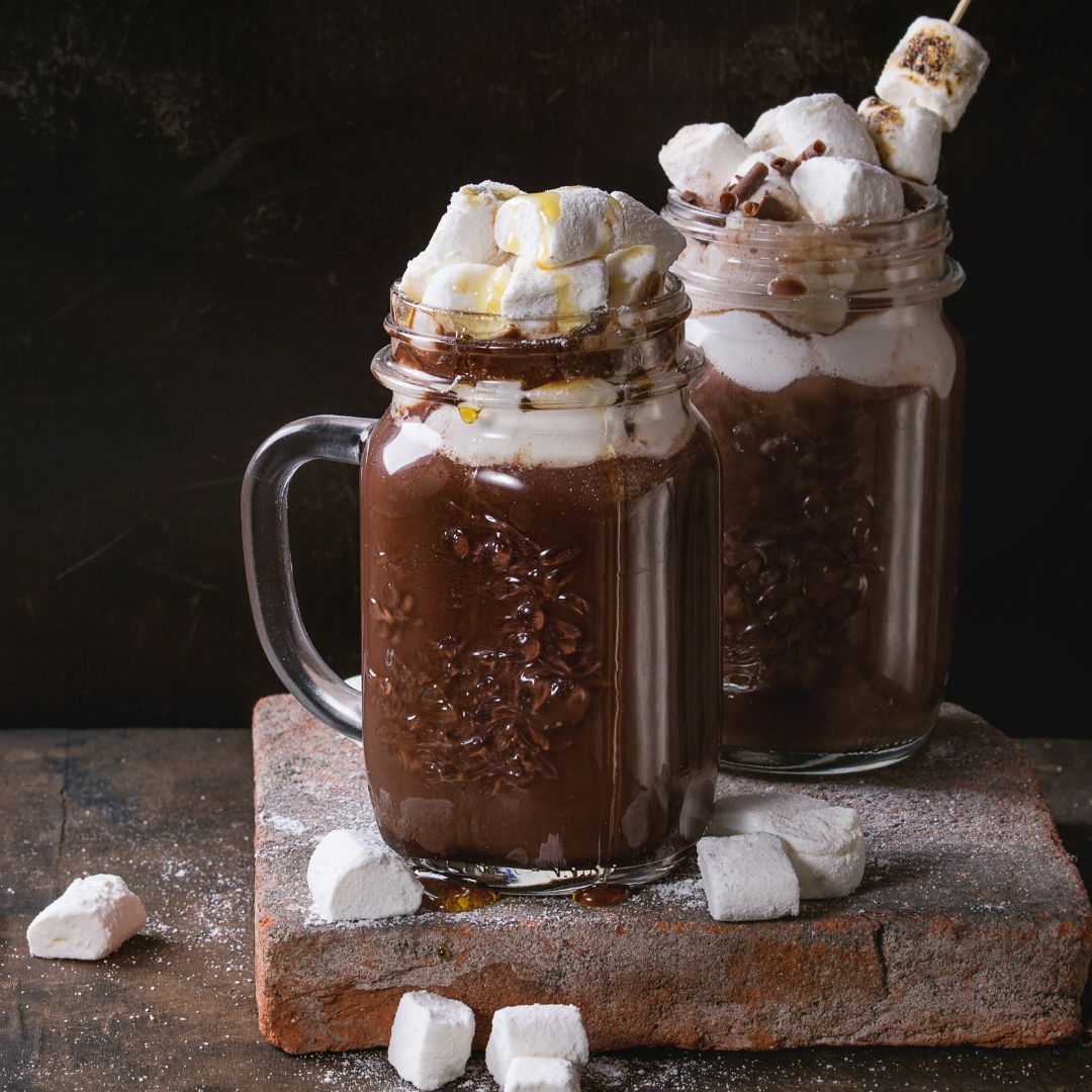 Enoki Mushroom Coffee Shake with Enoki Mushroom Coffee Mix