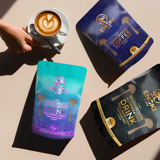 Caffeine or Caffeine-Free? Choosing the Right Mushroom Blend for Your Day