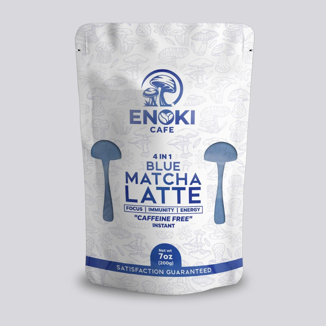 Blue Matcha | Enoki Cafe