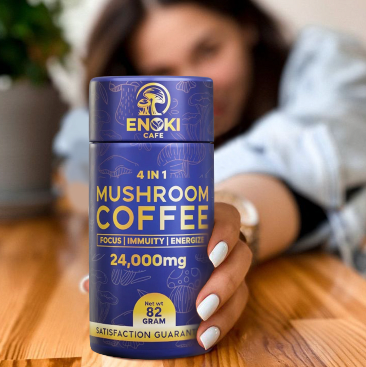 4 in 1 Mushroom Coffee - 24k MG