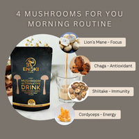 mushroom coffee alternative with lion’s mane